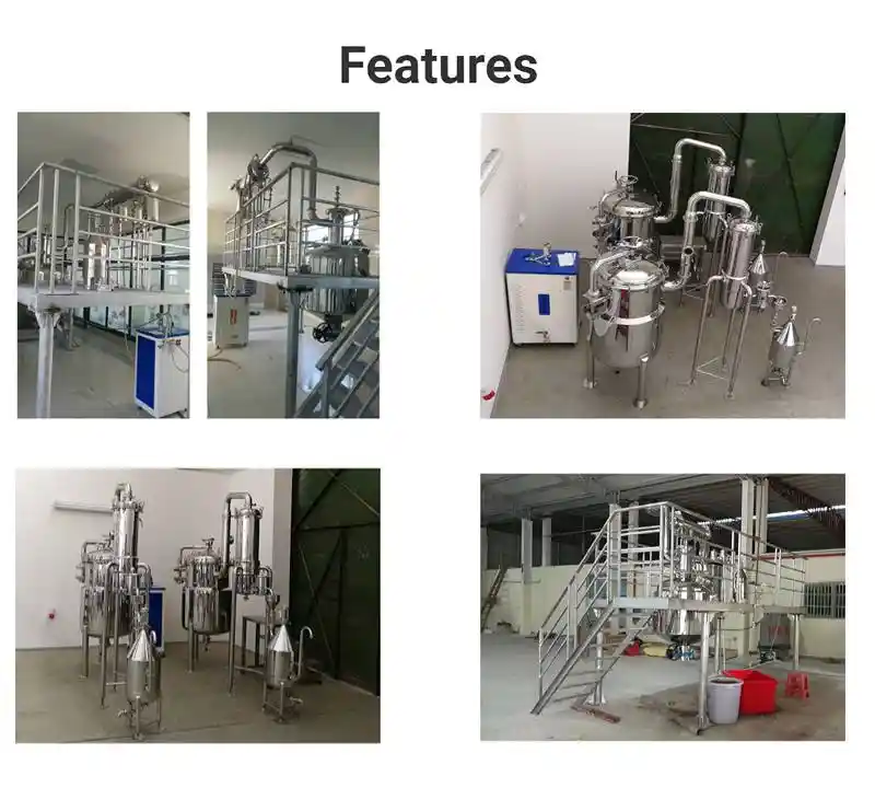 Características del destilador de aceites esenciales