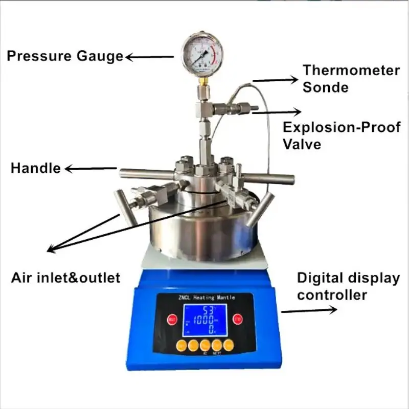 Componente de produto de reator de alta pressão