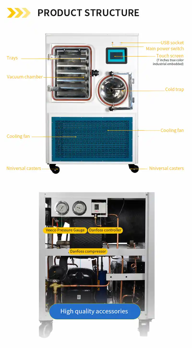 Pilot Freeze Dryer Structure