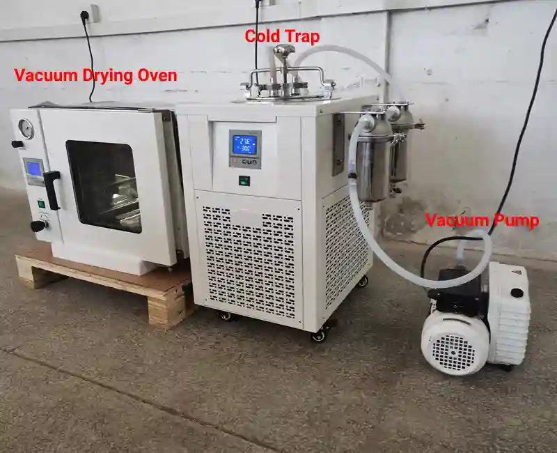 Vacuum Drying Oven With Cold Trap