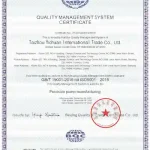 Certification ISO9001