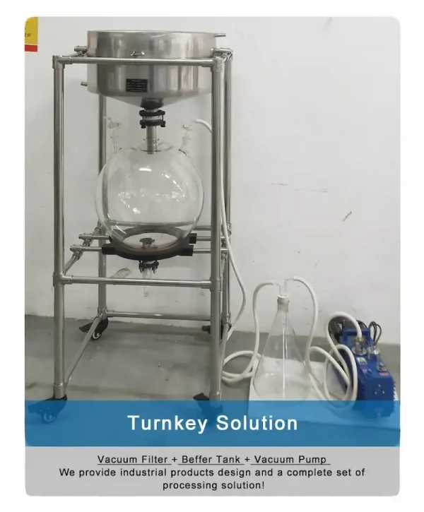 Vacuum Filter + Beffer Tank +Vacuum Pump