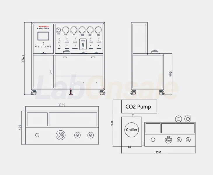 Sistema de extracción de CO2 supercrítico Labonsale